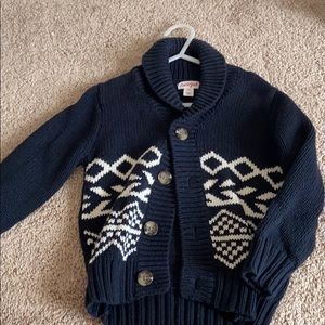 Toddler Button Up Cardigan